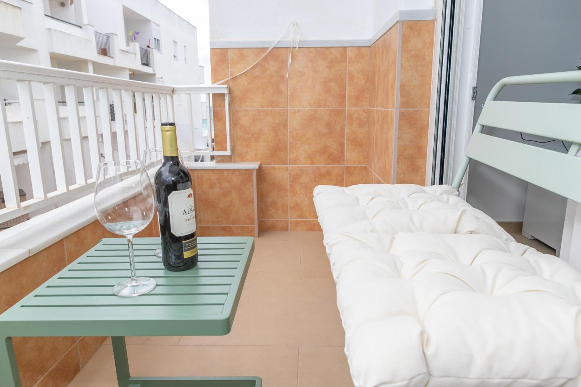Casa Melva - Primera Linea Con Terraza, Moderno Барбате Екстериор снимка