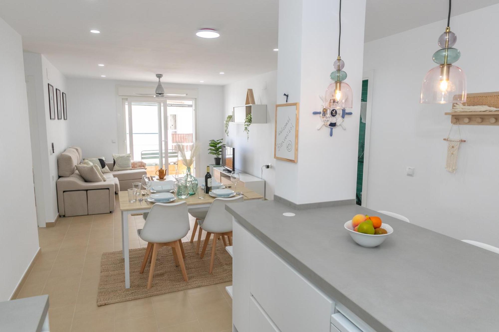 Casa Melva - Primera Linea Con Terraza, Moderno Барбате Екстериор снимка